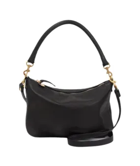 Petit Moyen Messenger- Black Italian Nappa