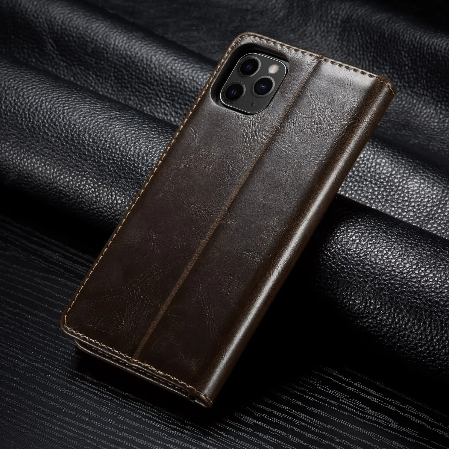 Phone case leather phone case wallet card holder protective cover