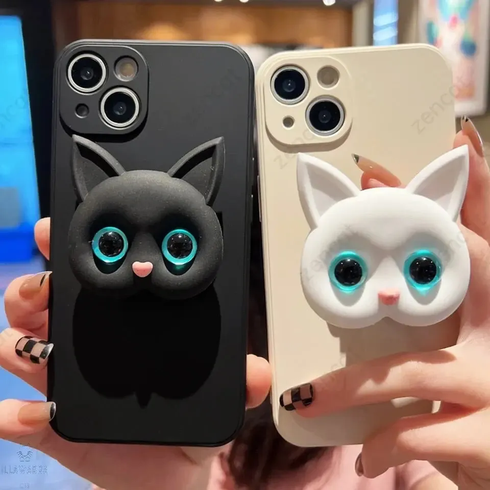 Phone Grip Holder Cat