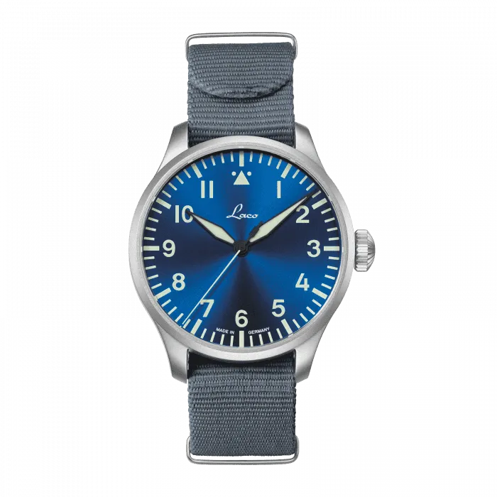 PILOT WATCHES BASIC AUGSBURG BLAUE STUNDE 39 39 MM AUTOMATIC