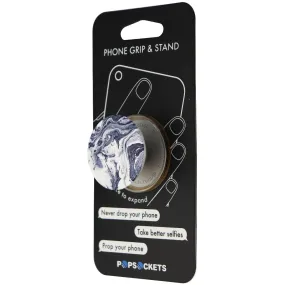 PopSockets Collapsible Grip & Stand for Phones & Tablets - Black/White/Marble V2