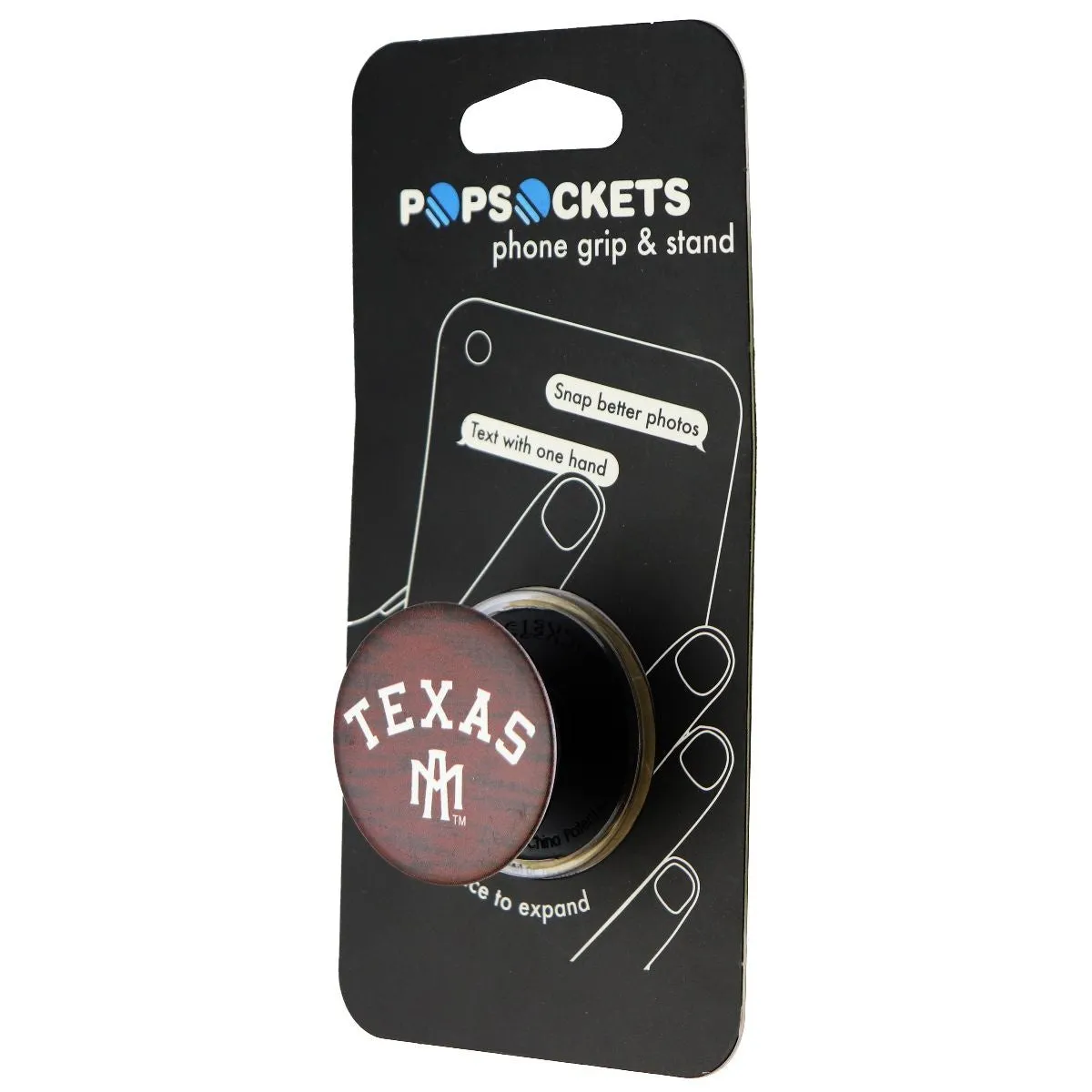 PopSockets: Collapsible Grip & Stand for Phones and Tablets - Texas A&M