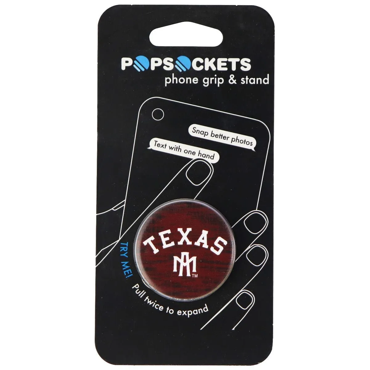 PopSockets: Collapsible Grip & Stand for Phones and Tablets - Texas A&M