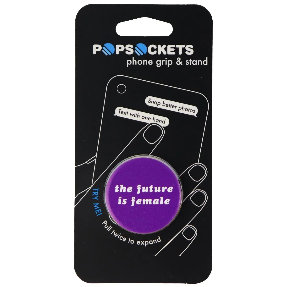 PopSockets: Collapsible Grip & Stand for Phones and Tablets - TFIF / Purple