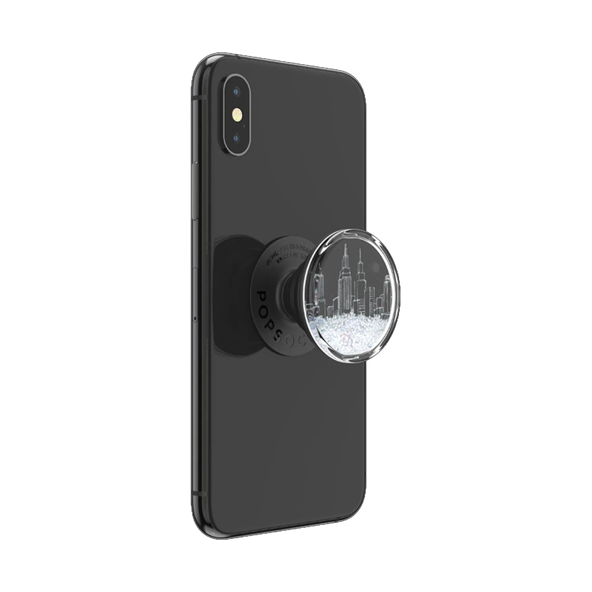 Popsockets PopGrip Luxe Swappable - Tidepool  Snow Globe City Scape (Barcode : 842978186344 )