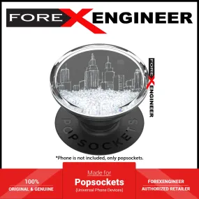 Popsockets PopGrip Luxe Swappable - Tidepool  Snow Globe City Scape (Barcode : 842978186344 )