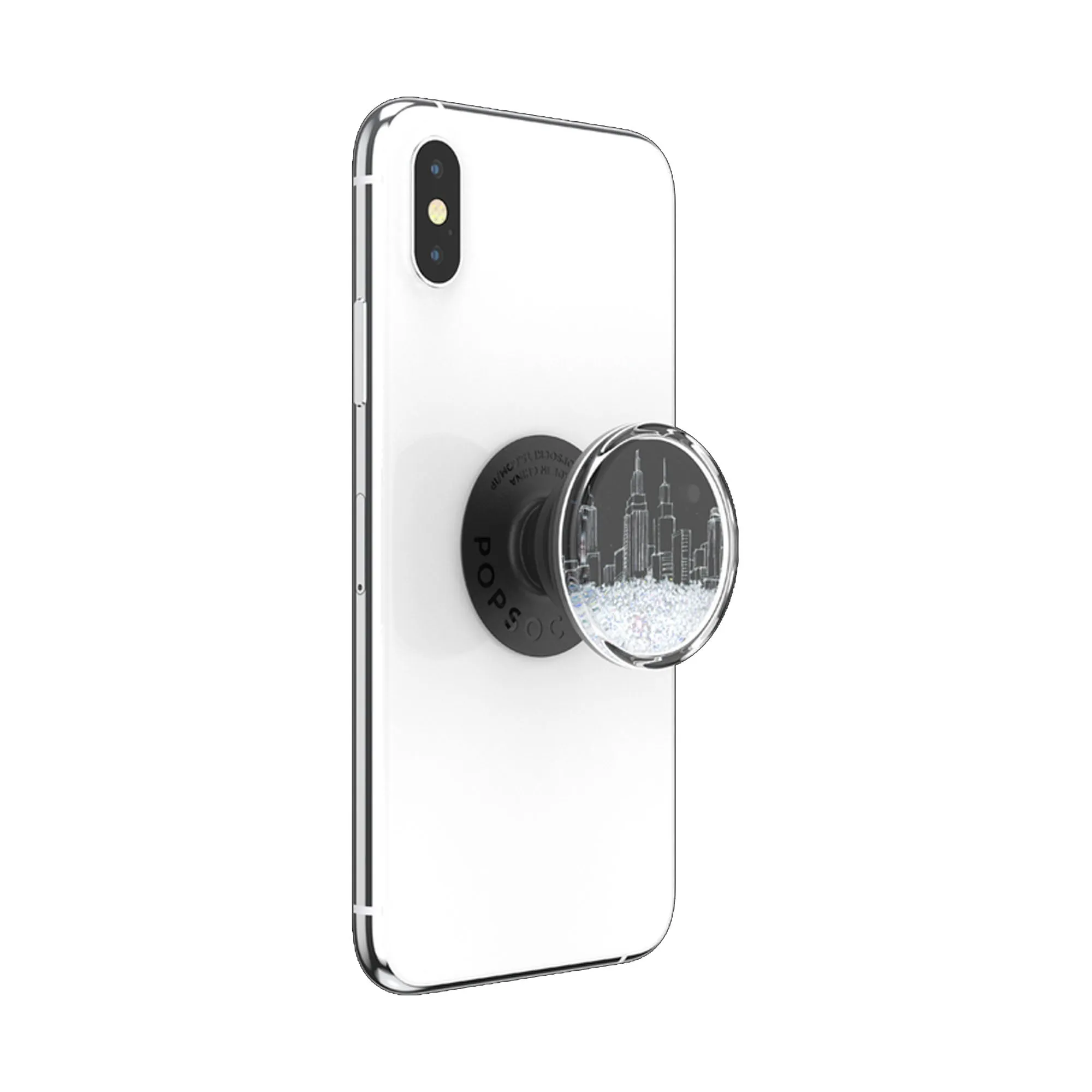 Popsockets PopGrip Luxe Swappable - Tidepool  Snow Globe City Scape (Barcode : 842978186344 )