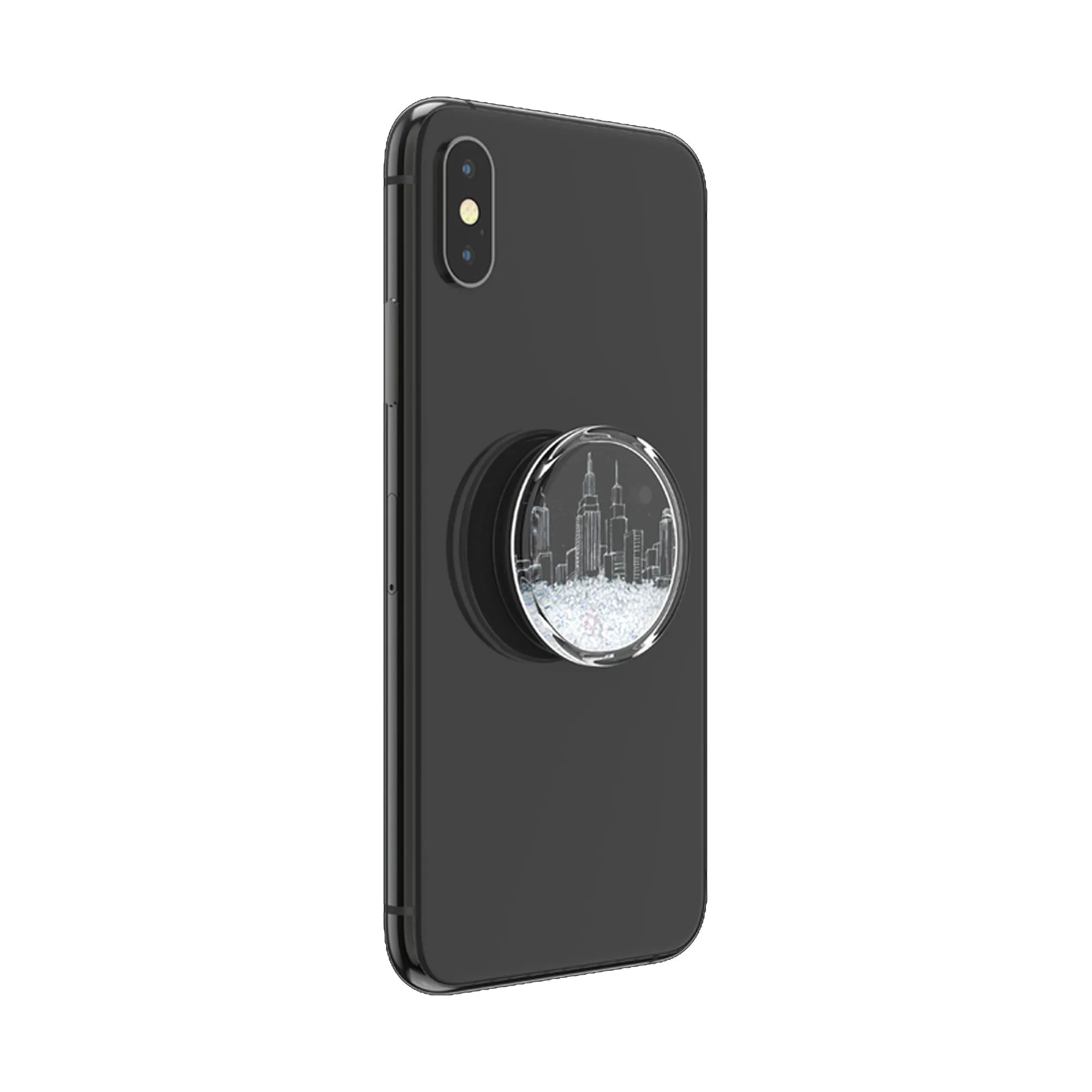 Popsockets PopGrip Luxe Swappable - Tidepool  Snow Globe City Scape (Barcode : 842978186344 )