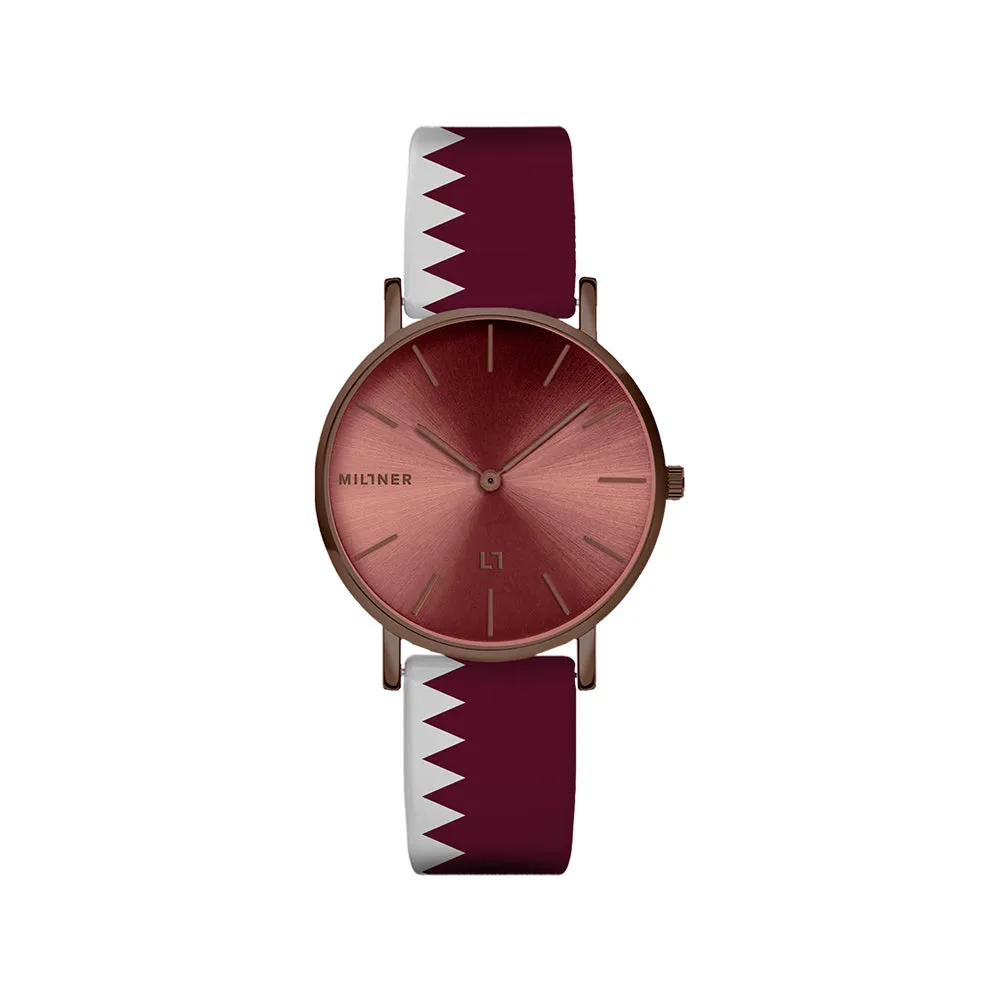 Qatar Rub Maroon 39 Watch