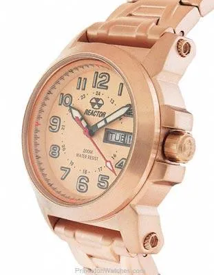 Reactor Atom Mid-Sized Ladies Watch - Rose Gold-Tone Dial&#44; Case & Bracelet