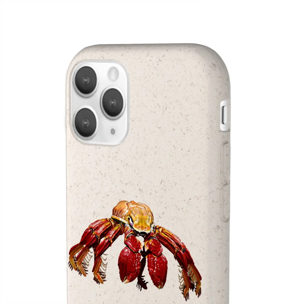 Red Crab Biodegradable Case