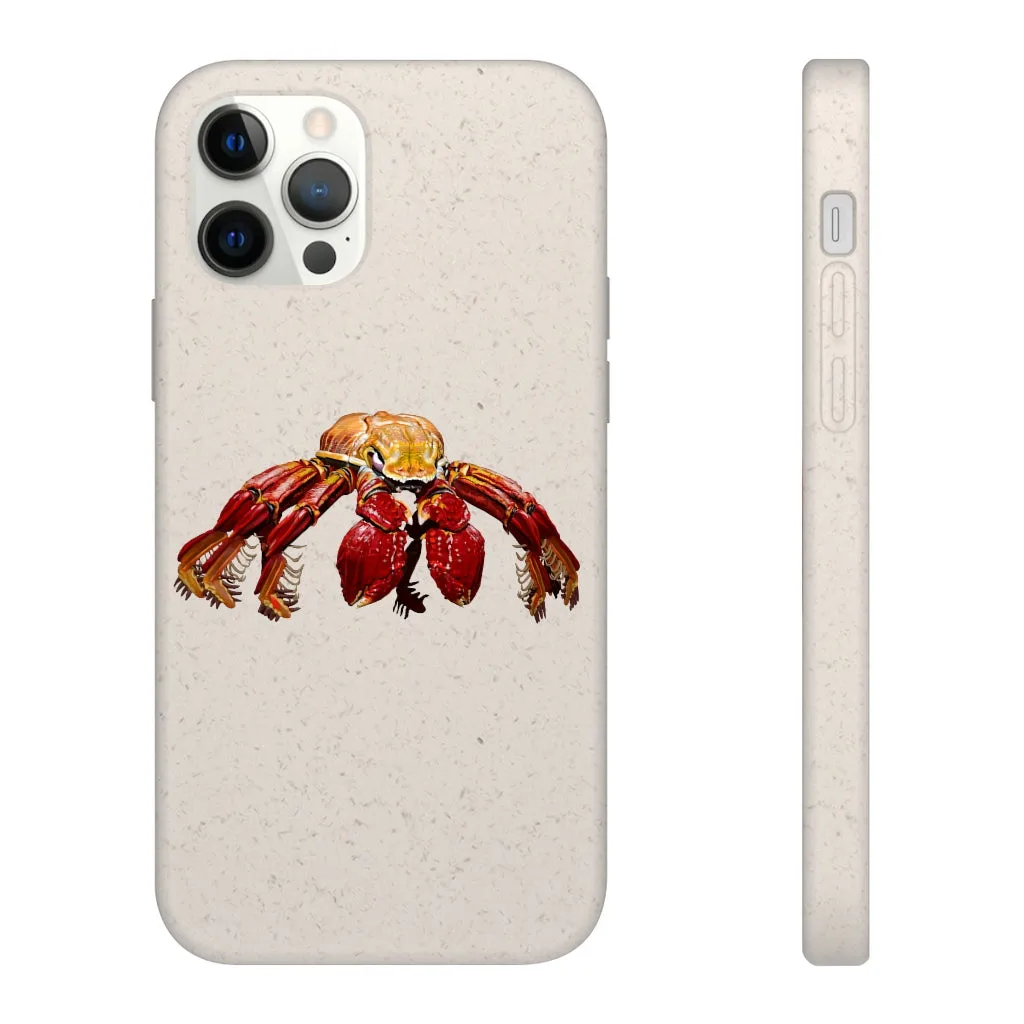 Red Crab Biodegradable Case