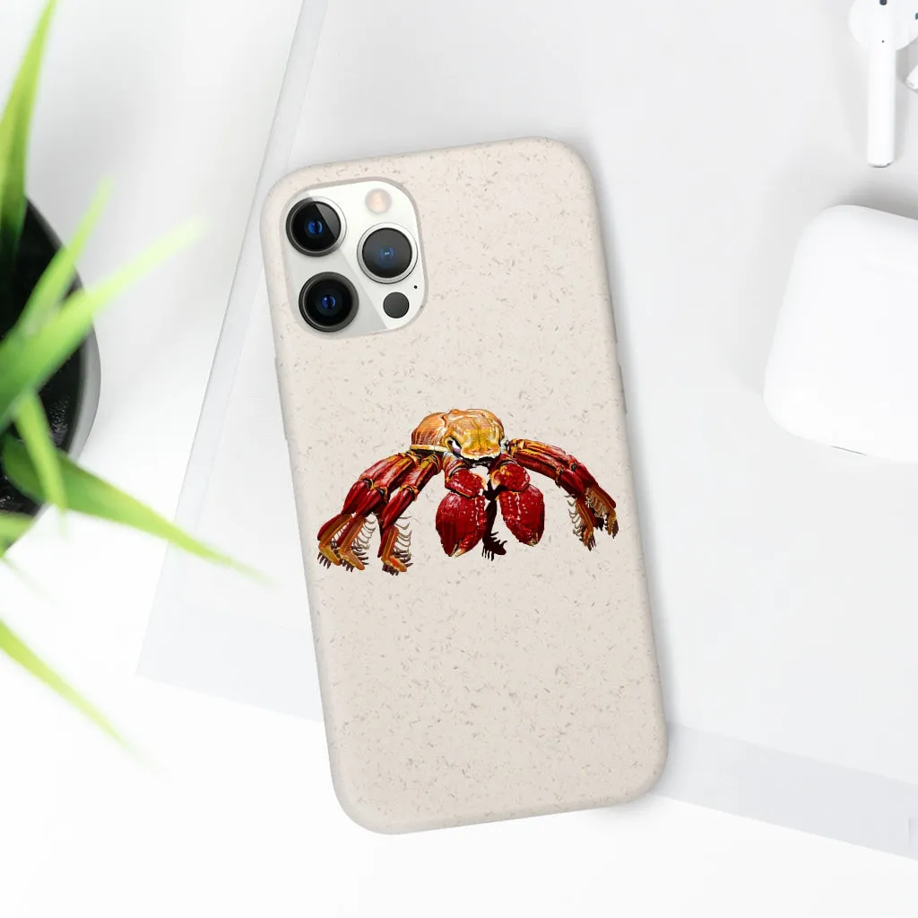 Red Crab Biodegradable Case