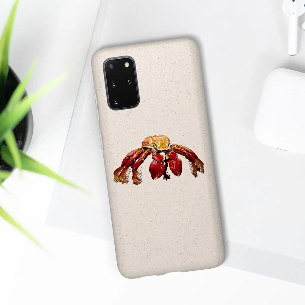 Red Crab Biodegradable Case