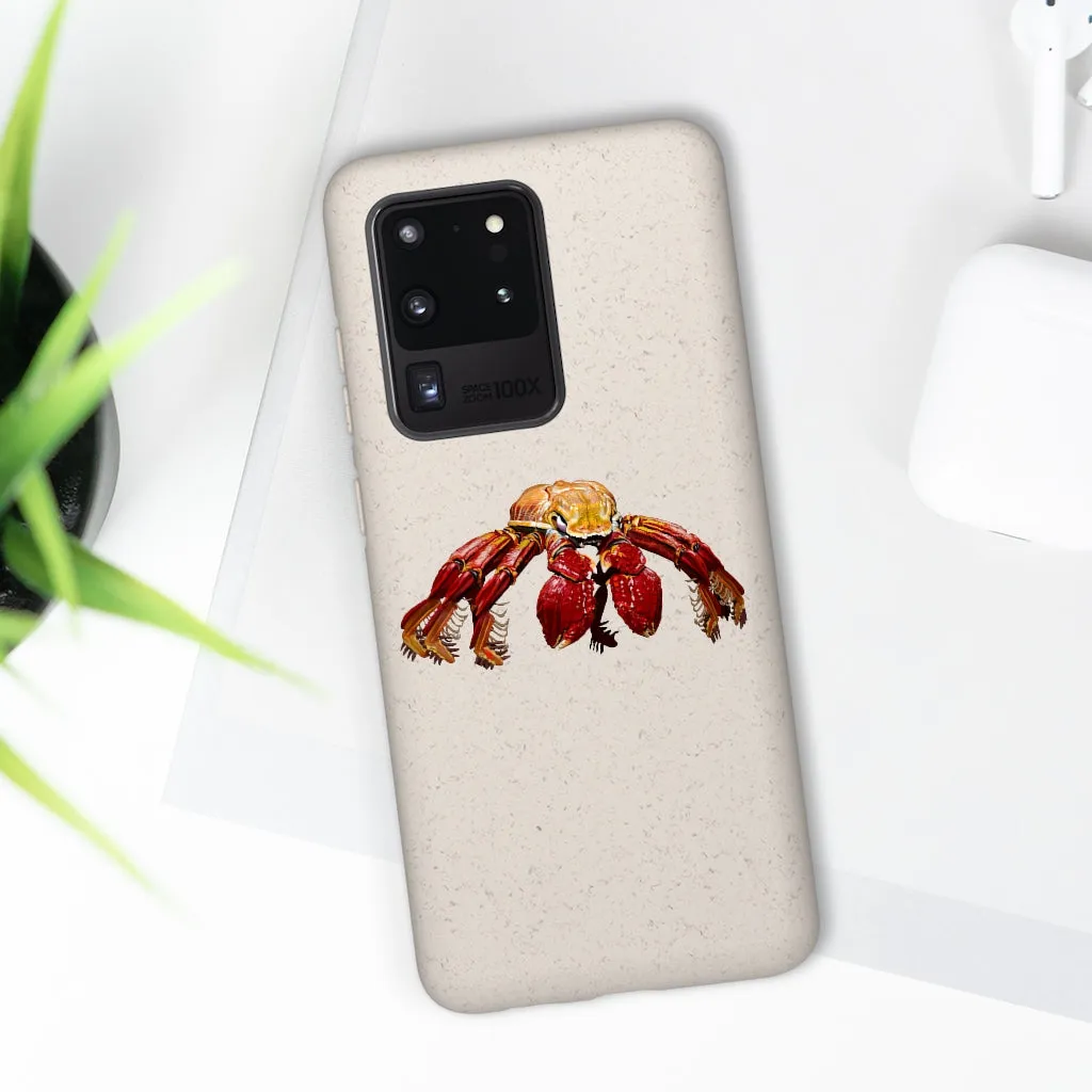 Red Crab Biodegradable Case