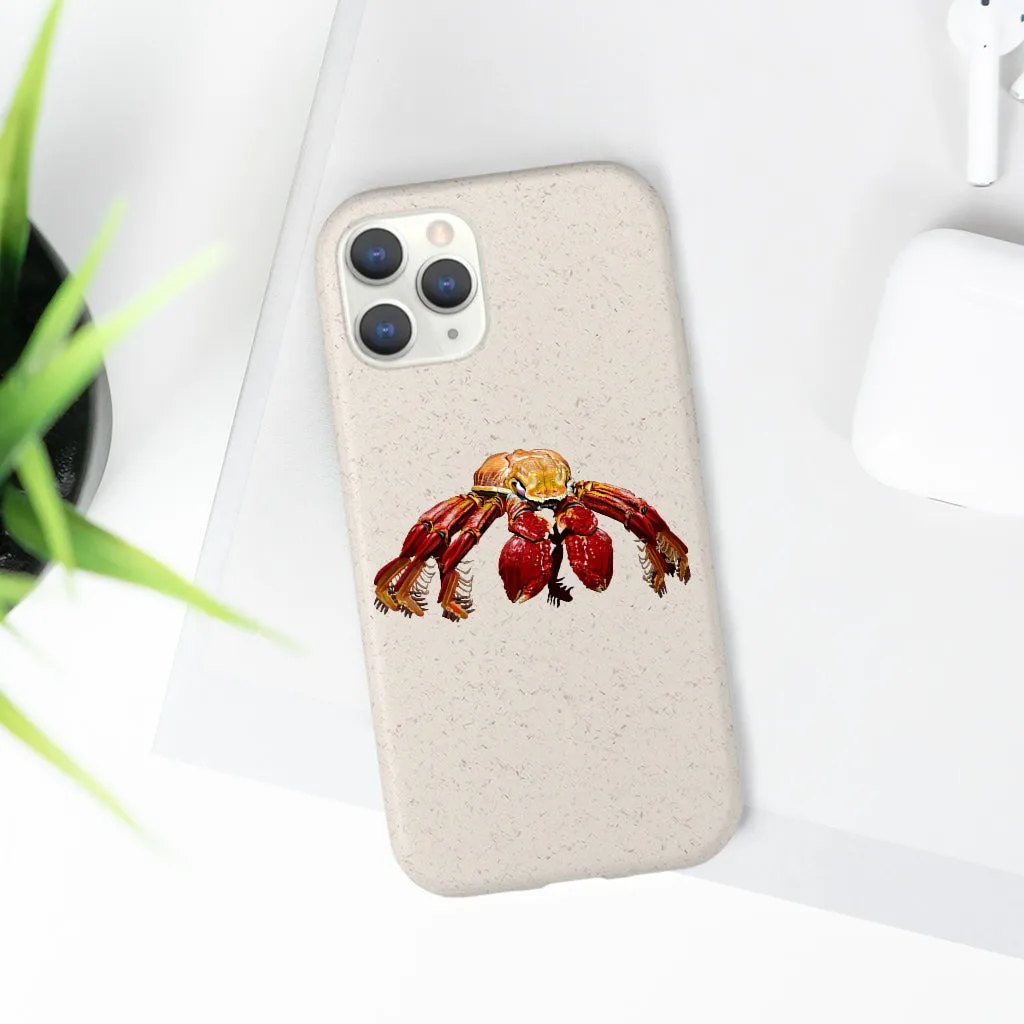 Red Crab Biodegradable Case