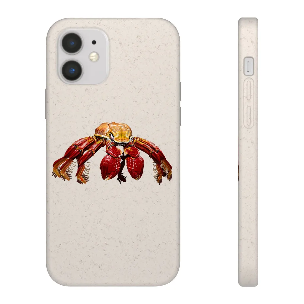 Red Crab Biodegradable Case