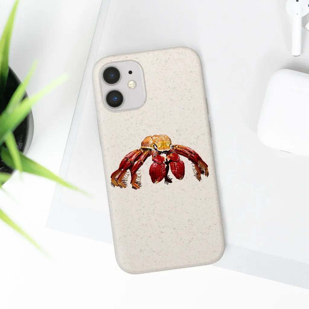 Red Crab Biodegradable Case