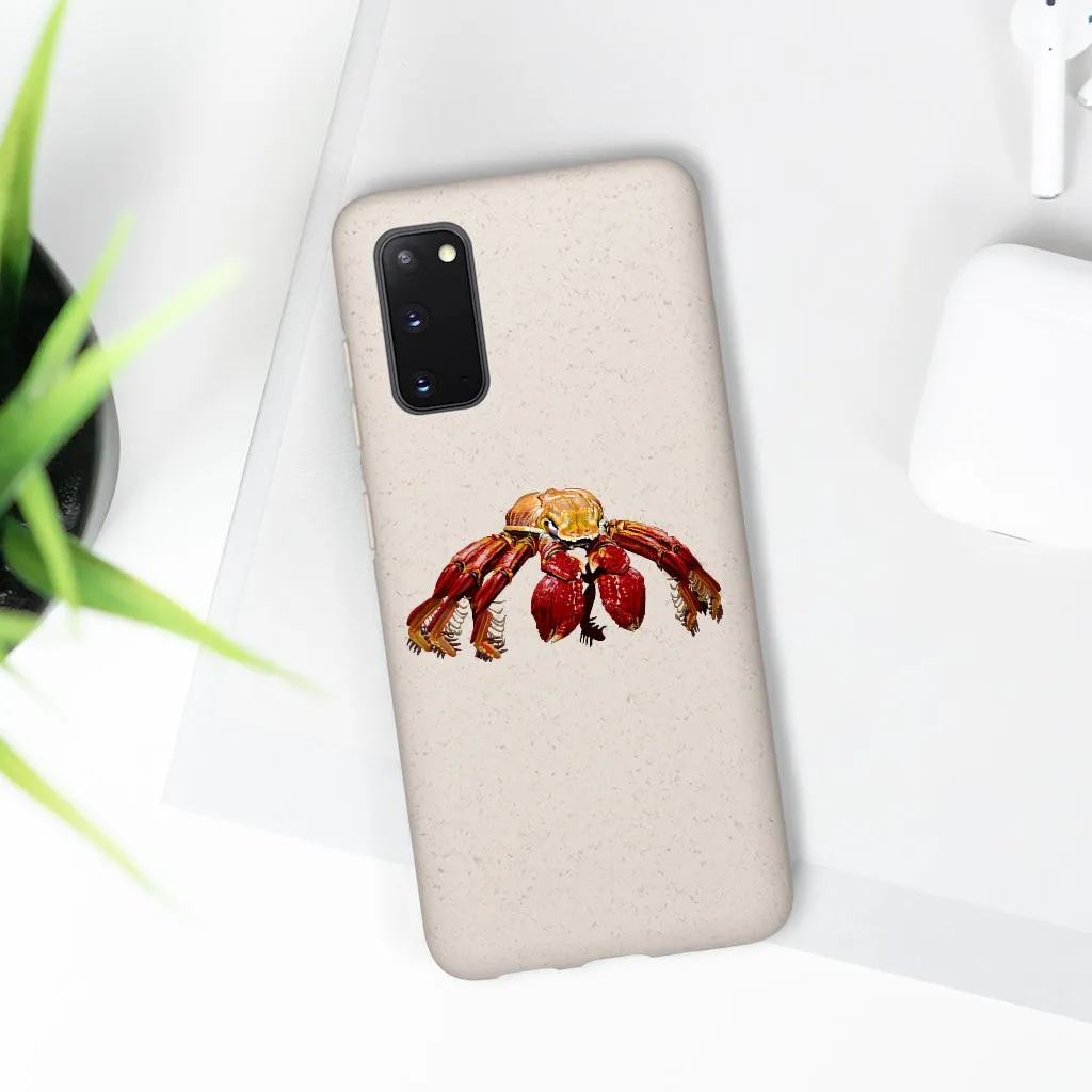 Red Crab Biodegradable Case