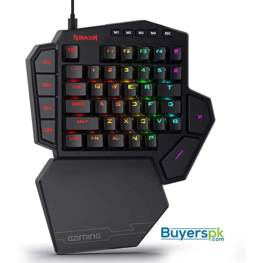 Redragon K585 Diti One-handed Rgb Mechanical Gaming Keyboard