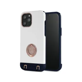 Regal iPhone Case - Navy / White / Pink