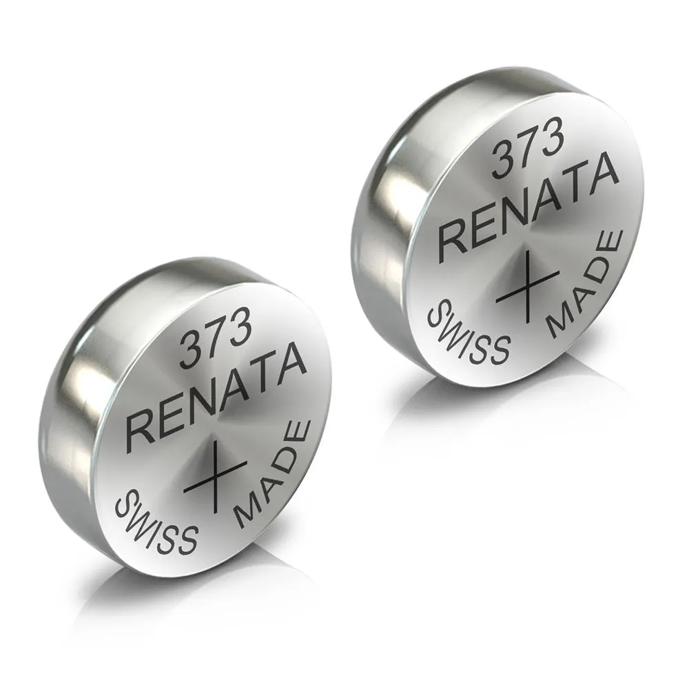 Renata 373 Watch Battery Swiss Made Silver Coin SR916SW 1.55V All Pack