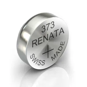 Renata 373 Watch Battery Swiss Made Silver Coin SR916SW 1.55V All Pack