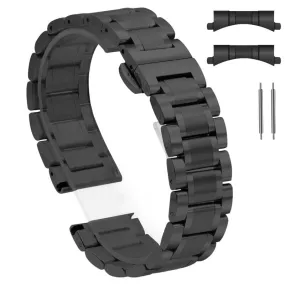 Replacement Stainless Steel Watch Straps compatible with Garmin Lily 2