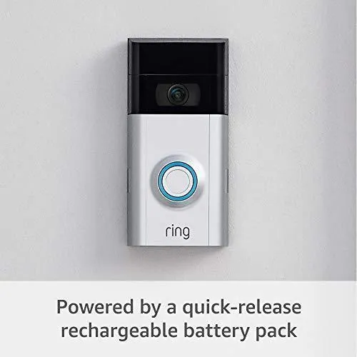 Ring Video Doorbell 2 with HD Video, Motion Activated Alerts, Easy Installation