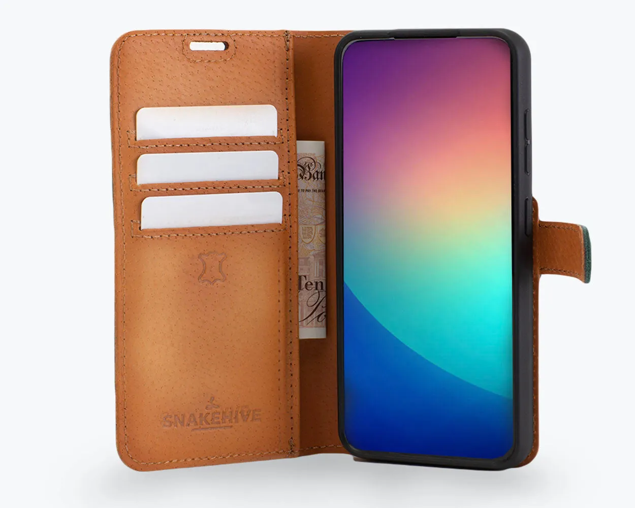 Samsung Galaxy S23 - Vintage Leather Wallet