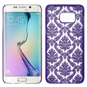 Samsung Galaxy S7 Edge Damask Vintage Case, Ultra Slim Case Cover for Galaxy S7 Edge - Purple