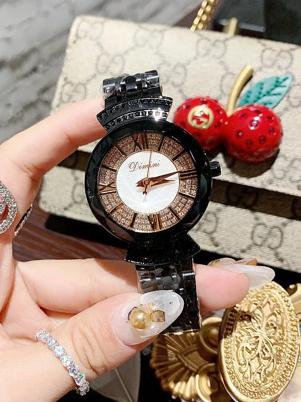 Scalloped Pattern Stainless steel Women's Watch