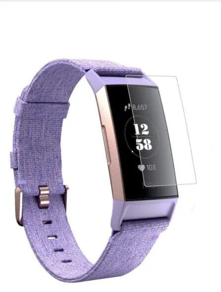 Screen Protector Compatible with the Fitbit Charge 3 & Charge 4 - TPU