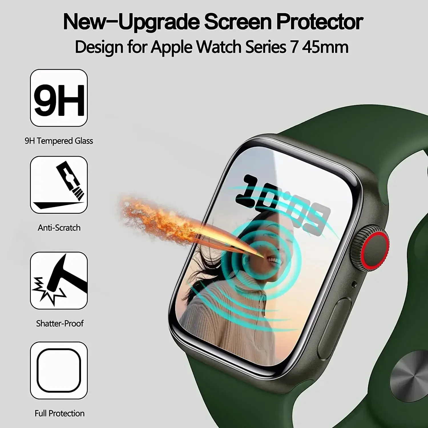 Screen Protector Film For Apple Watch