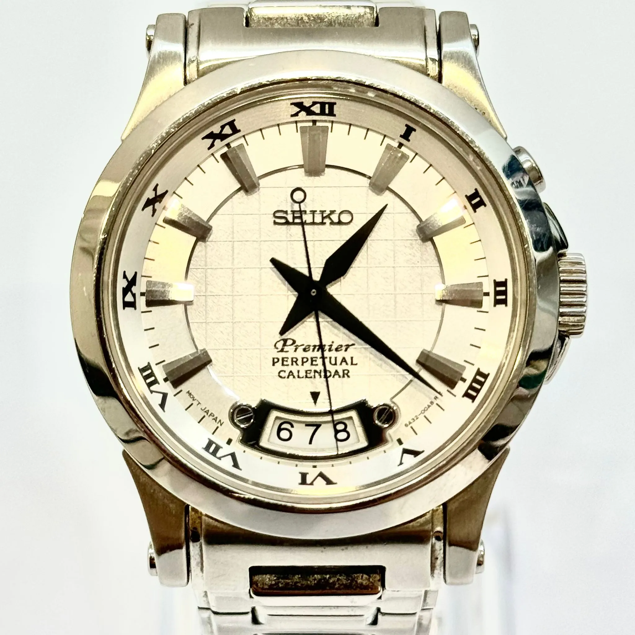 Seiko Premier Perpetual Calendar Quartz Watch