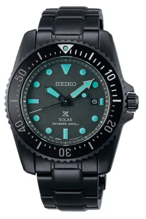 Seiko SNE587P1  Prospex The Black Series Limited Ed Solar Automatic Watch Men