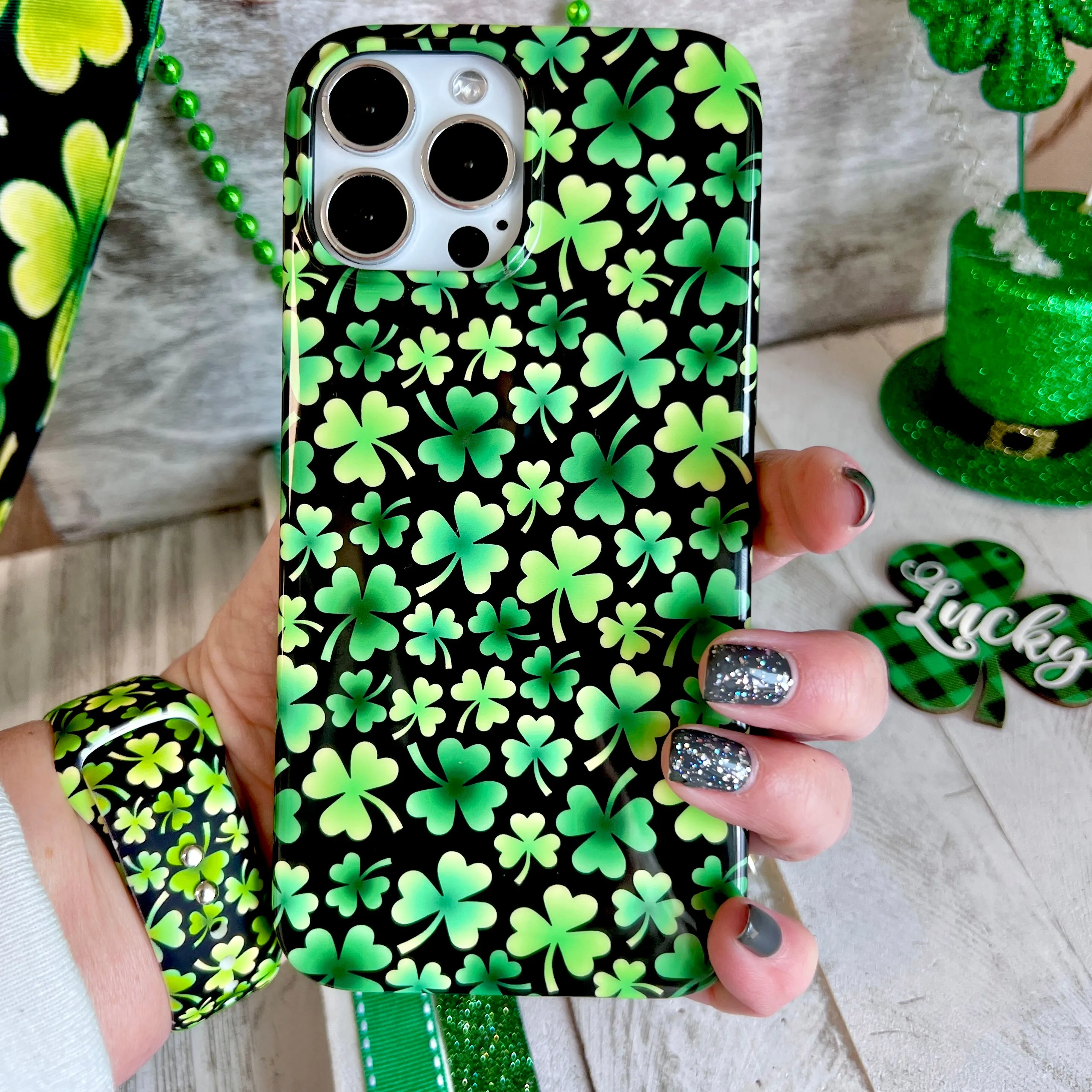 Shamrock Phone Case For iPhone