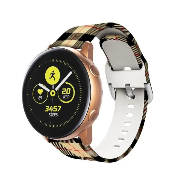 Silicone Pattern Watch Straps compatible with the Ryze Flex Smart Watch