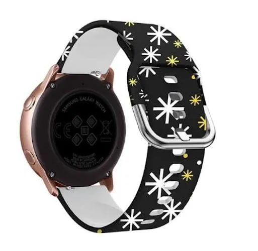 Silicone Pattern Watch Straps compatible with the Ryze Flex Smart Watch