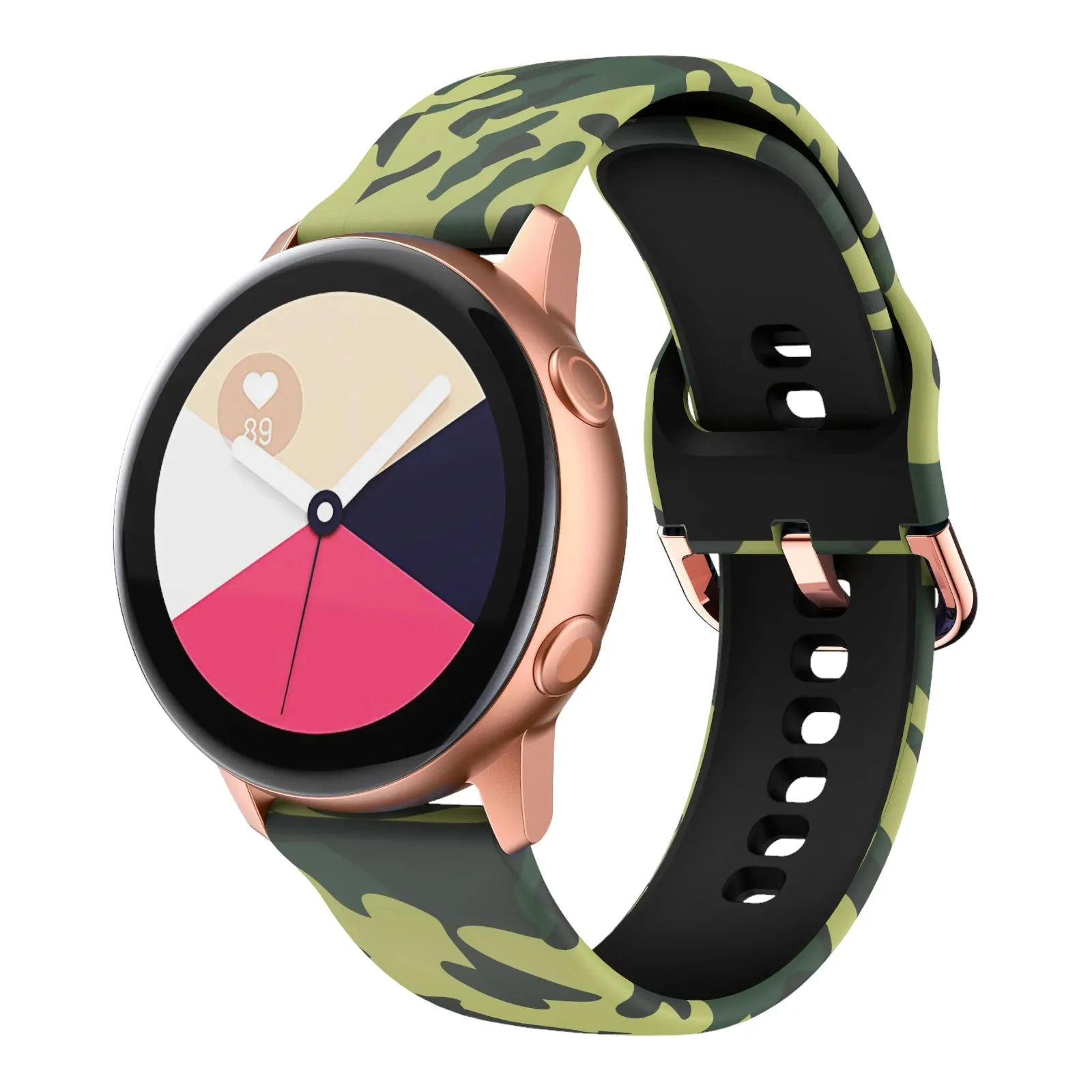 Silicone Pattern Watch Straps compatible with the Ryze Flex Smart Watch