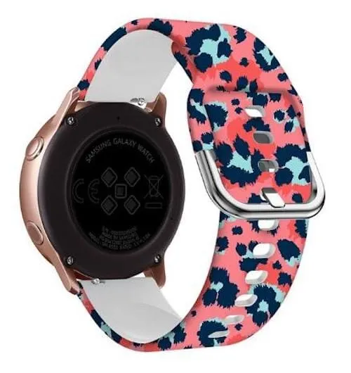 Silicone Pattern Watch Straps compatible with the Ryze Flex Smart Watch