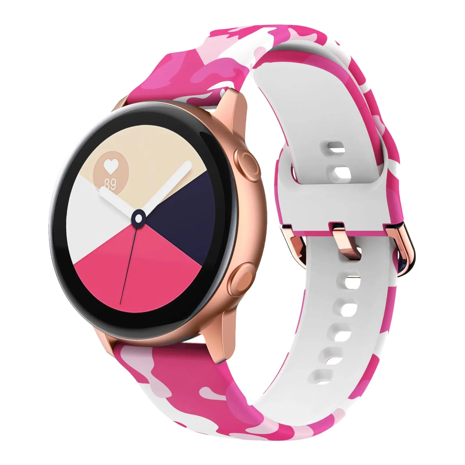 Silicone Pattern Watch Straps compatible with the Ryze Flex Smart Watch