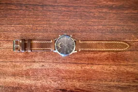 Silver Buckle Watch Strap