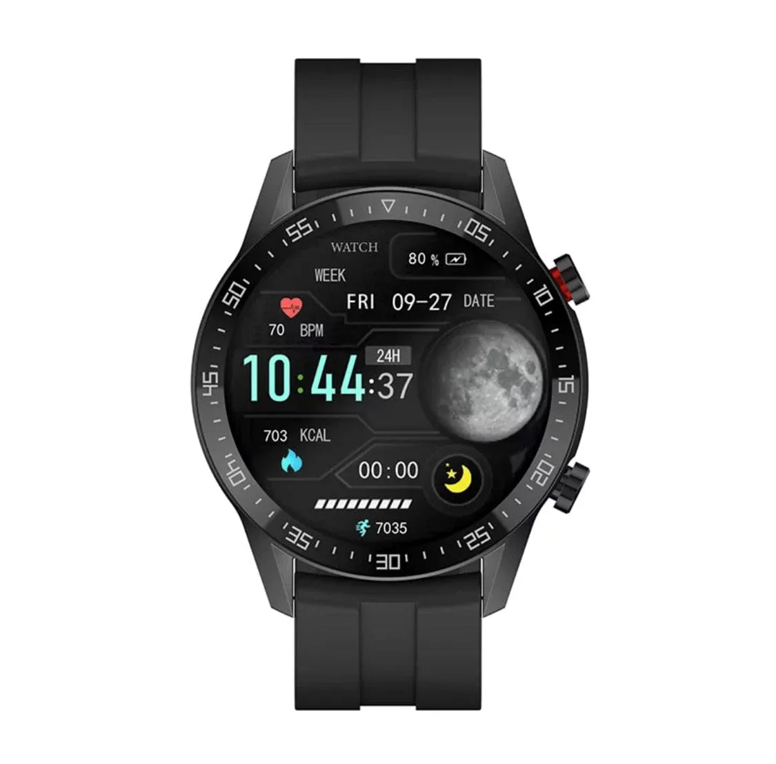 SK7 Plus Smart Watch Black