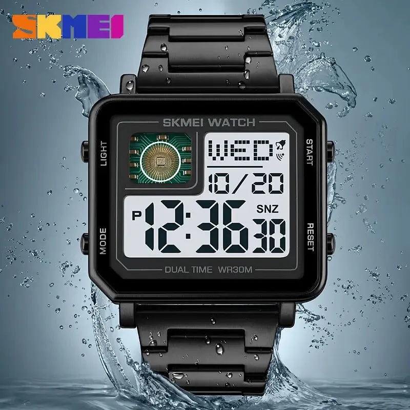 SKMEI Man Watch Full Steel Digital Sport Watch S2960962