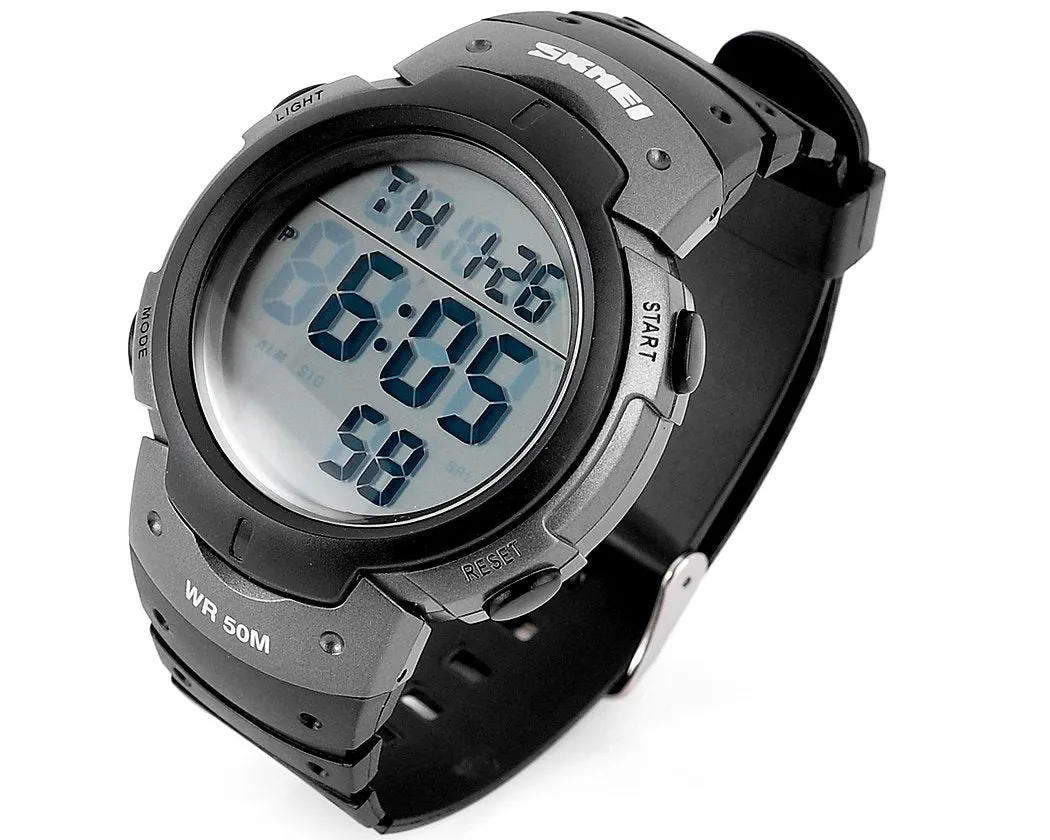 SKMEI Military Waterproof Large Display Men Sport Watch 1068