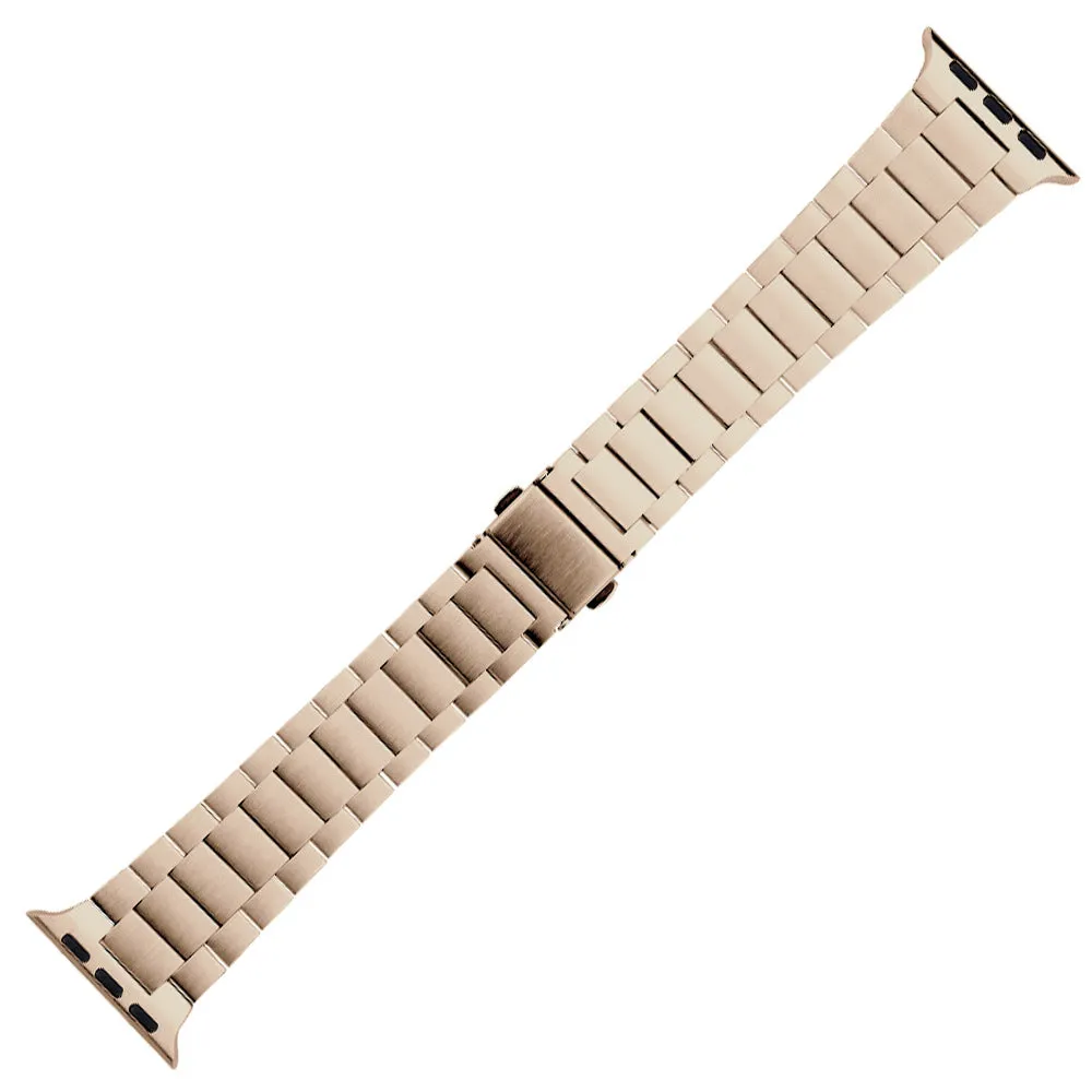 Slim Luxury Stainless Steel Link Band For Apple Watch Multiple Colors Available