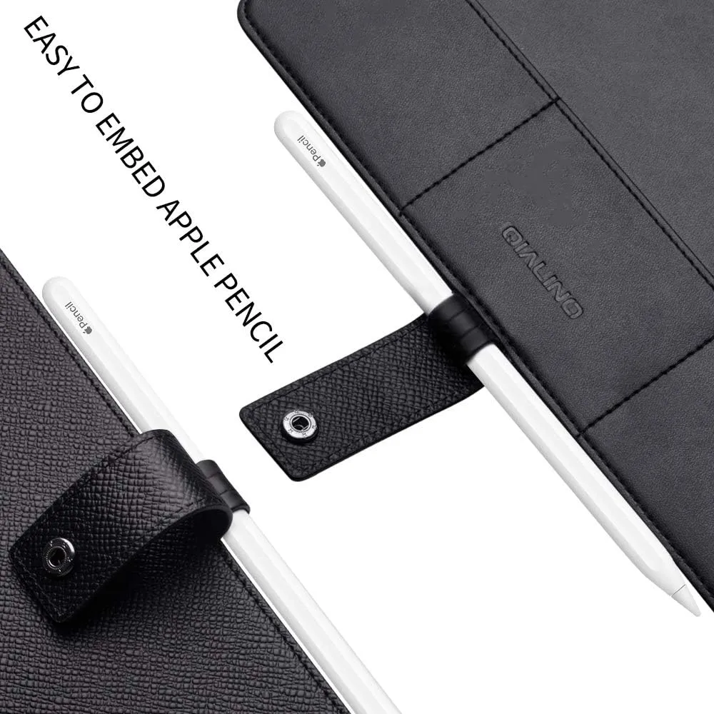 Slim Smart Cover Genuine Leather Case  With Folding Stand For Apple iPad Pro