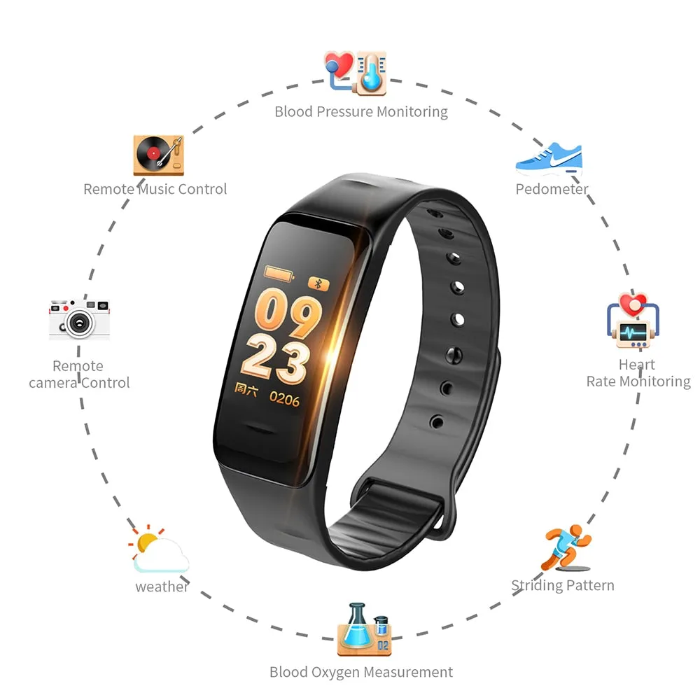 Smart Bracelet  - Waterproof Heart Rate Monitor Smart Watch