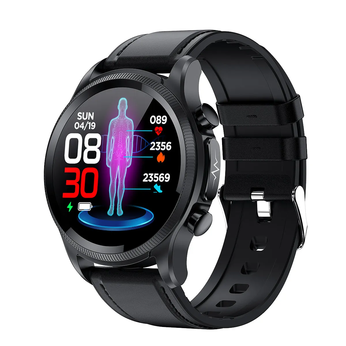 Smart ECG blood sugar health watch W03E8400